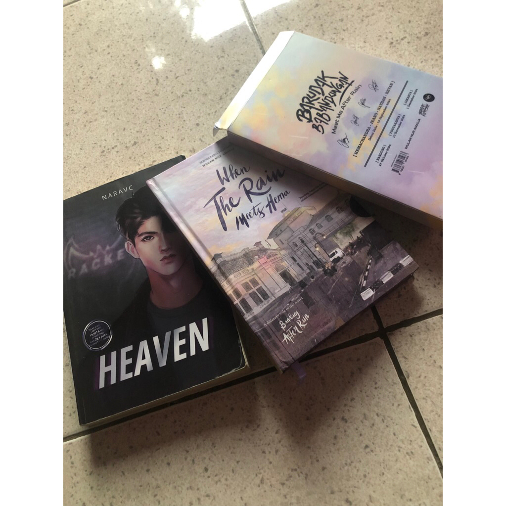 Novel WTRMH (Hard Cover) & Novel HV