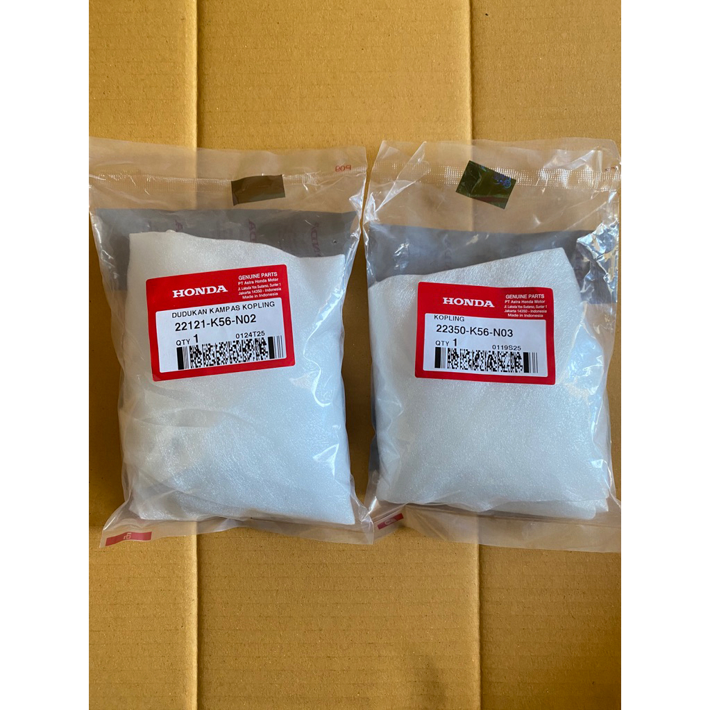 Kaki 4 + lawan Set New CBR 150R K45G&K45N,Supra GTR K56 Original AHM-22121-K56-N02 & 22350-K56-N03