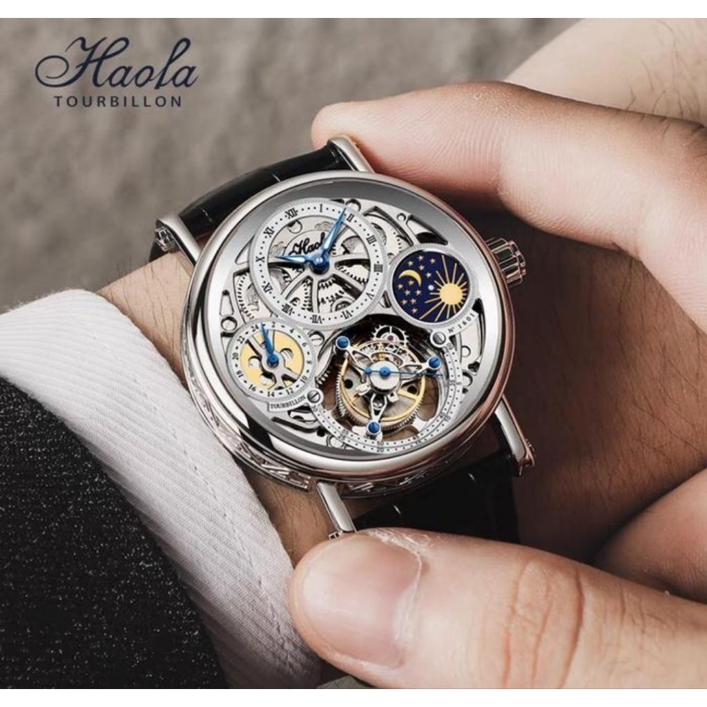 Haofa 1601 GMT Tourbillon