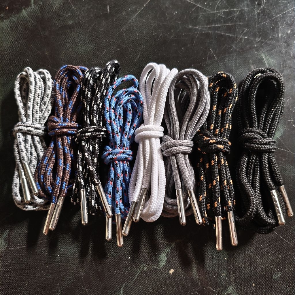 TALI SEPATU BOOTS 4 MM - TALI SEPATU GUNUNG MACAM MOTIF 4 MM