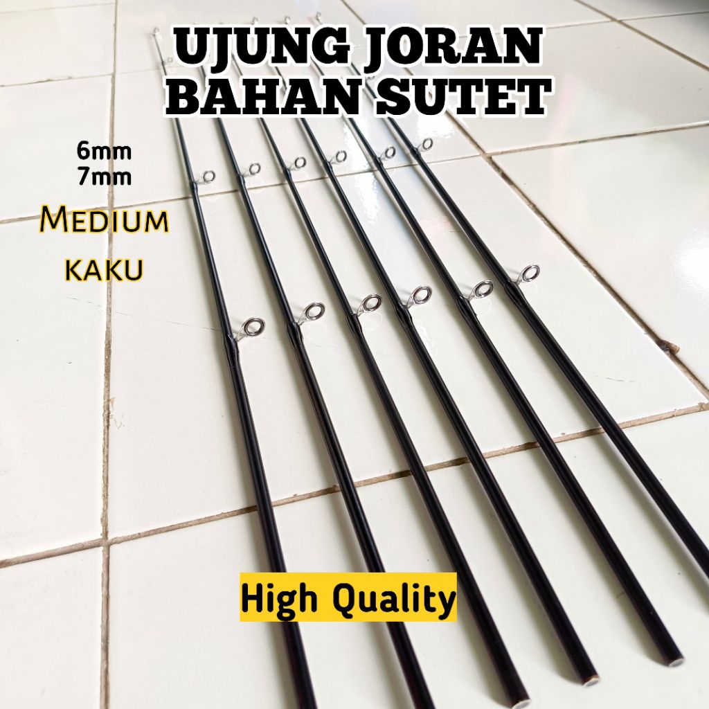 Sambungan depan joran carbon sutet solid