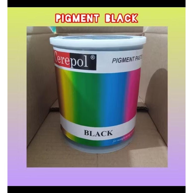 

Pigment Resin/pigment - Black