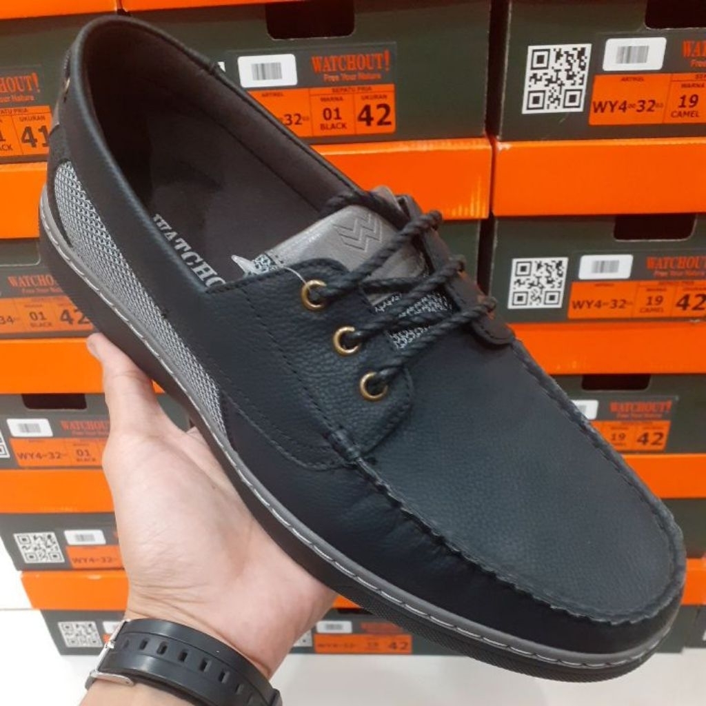 Sepatu WATCHOUT✔️ Pria Terbaru 39- 44 (100% ORIGINAL)