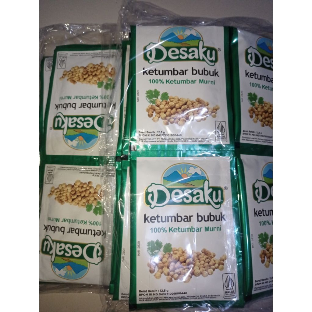 

Desaku Ketumbar Bubuk 10 x 12,5 gram / 1 Renceng
