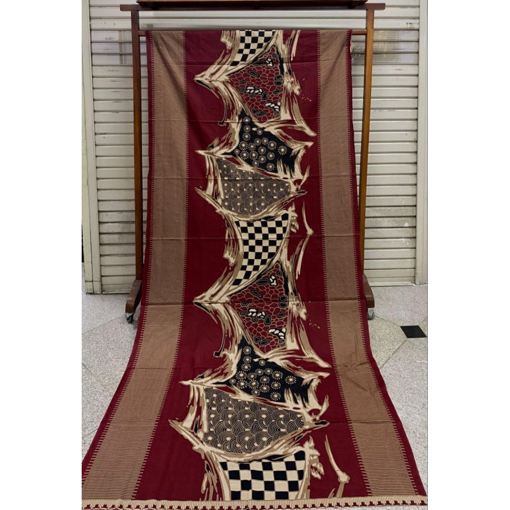 KAIN BATIK SOLO KATUN PRIMA PREMIUM 2,4 METER | BAHAN KAIN BATIK SOLO PREMIUM METERAN