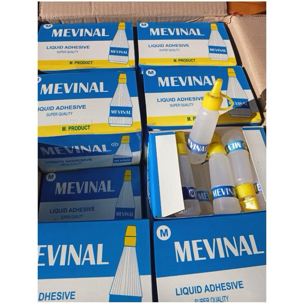 

(1box 24pcs) MEVINAL LIQUID GLUE / Lem Kertas Cair cocok untuk tugas prakarya, MURAHH!!