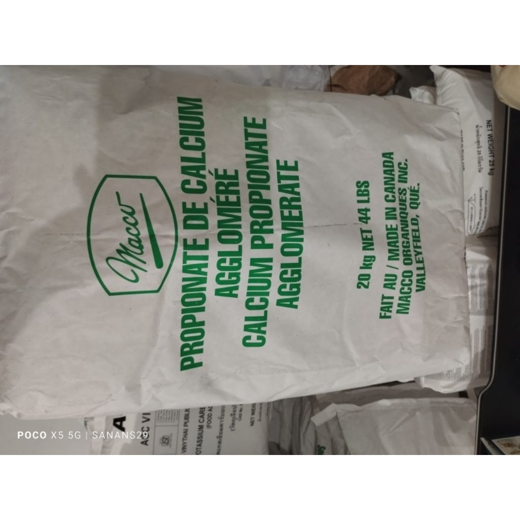 

(Macco) Calcium Propionate