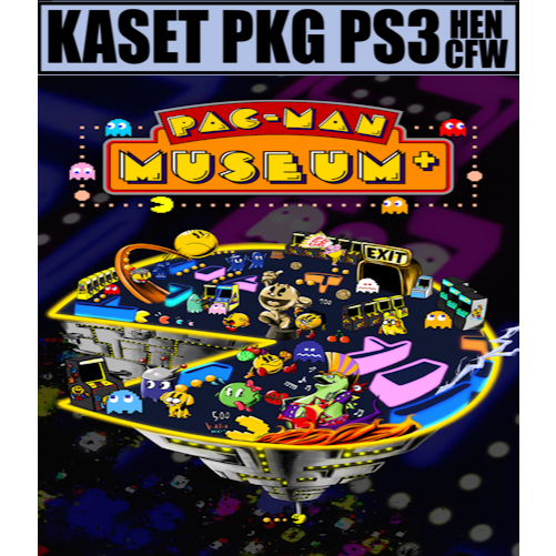 Kaset pkg ps3 PAC-MAN Museum