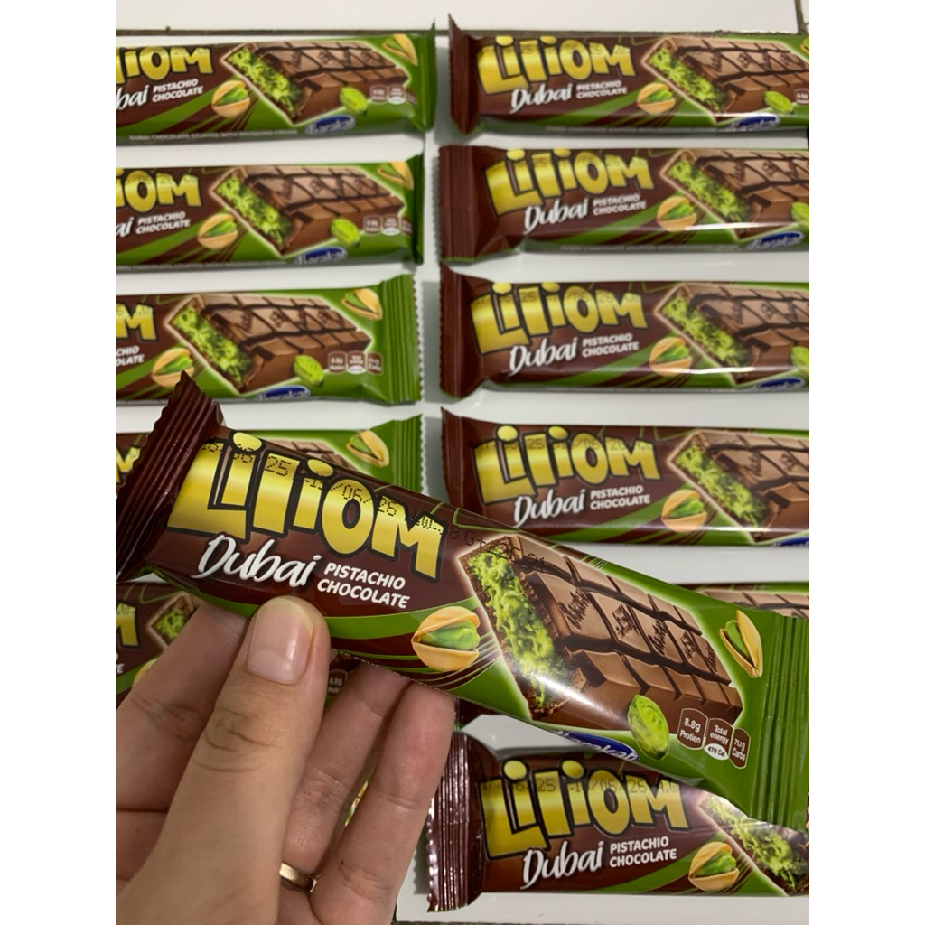 

Liliom dubai Pistachio chocolate (satu pcs)