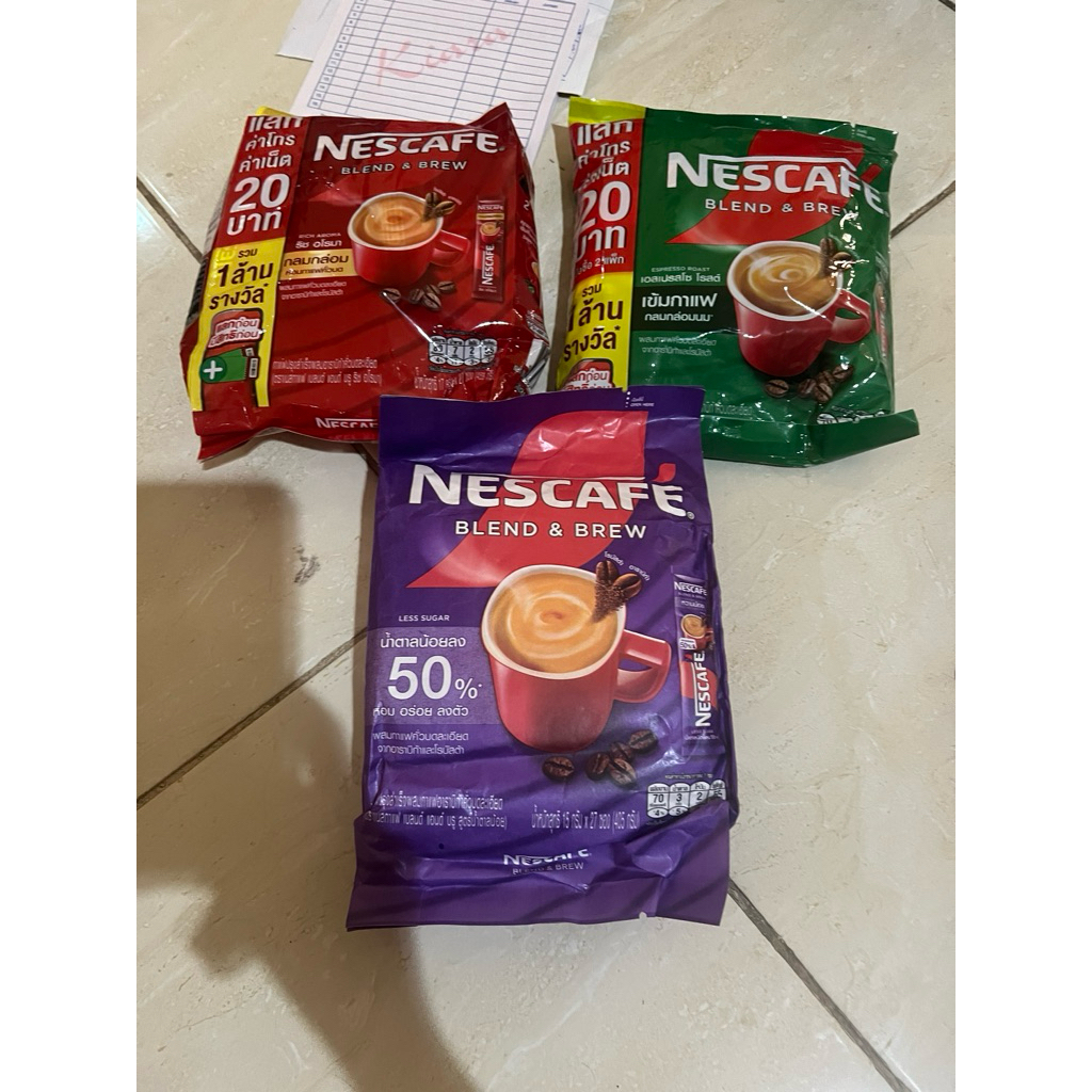 

Nescafe Blend & Brew Sachet