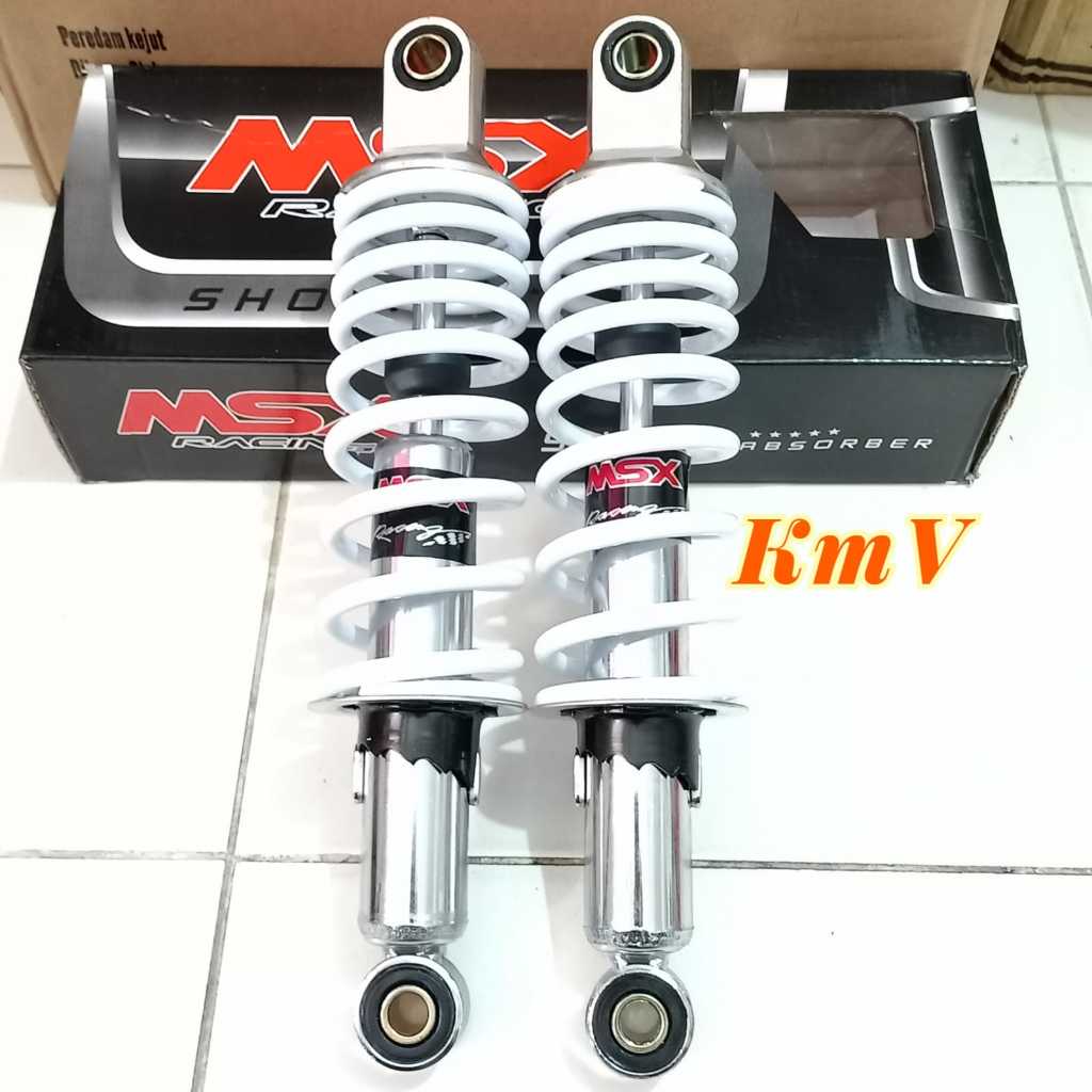 Shock Belakang VNS Top-Up 280MM Motor Vega Jupiter Z Force 1 F1zr - Putih