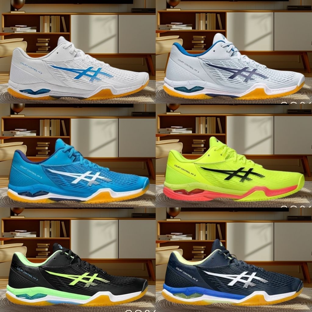 sepatu badminton / sepatu padel court control ff3 unisex