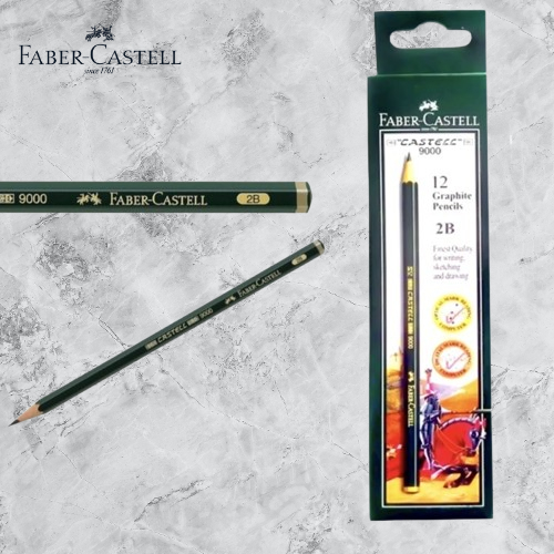 

Pensil Kayu 2B Faber-Castell (1 Kotak isi 12 pcs)