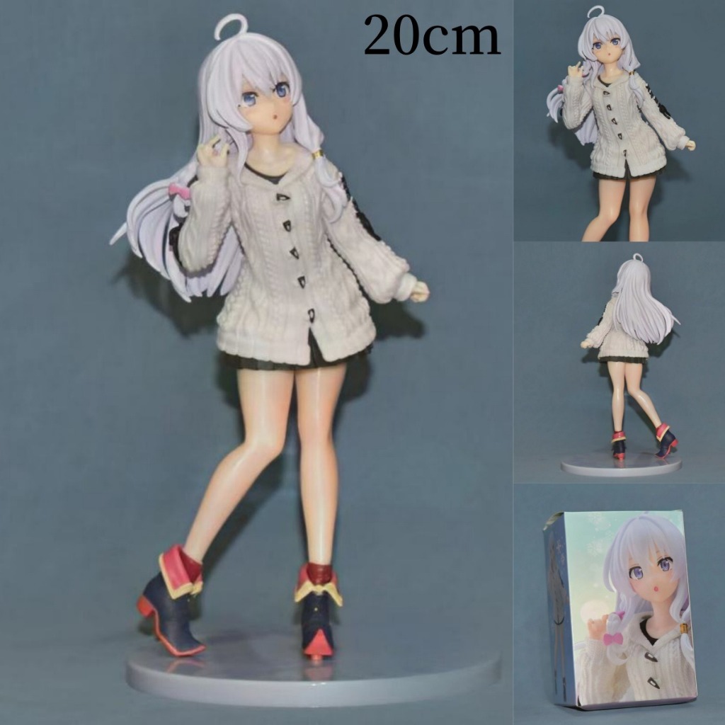Elaina Majo no Tabitabi Knit Sweater Standing Action Figure