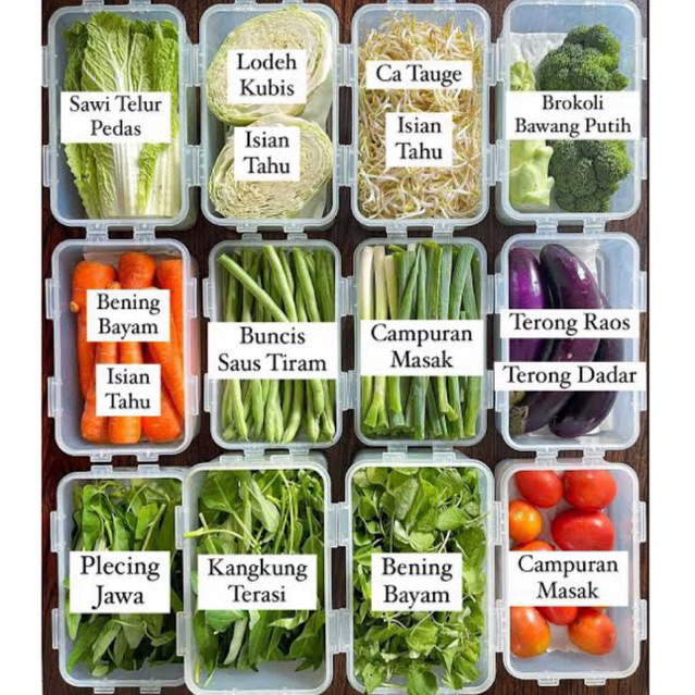 

Food Prep/ Food preparation/Sayur Segar/Sayur Siap Masak