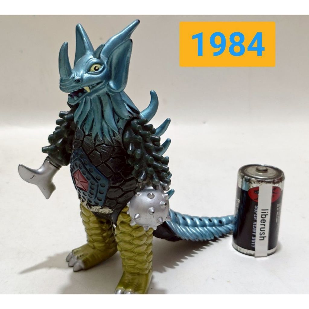 vintage 1st 1984 bandai ultra monster tyrant ultraman leo dx sofubi soft vinyl figure action tokusat