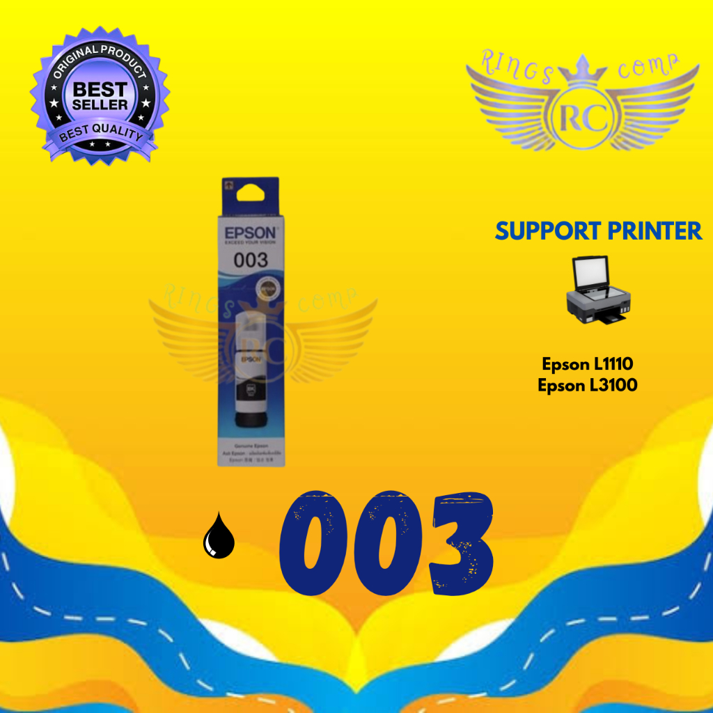 Tinta Epson 003 Printer L1110 L3100 L3101 5190