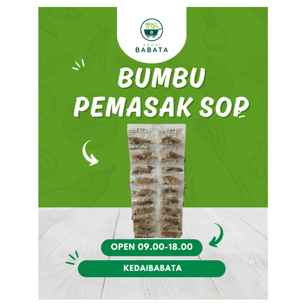 Bumbu Langkok Pemasak Sop Padang Rempah Kedai Babata Padang
