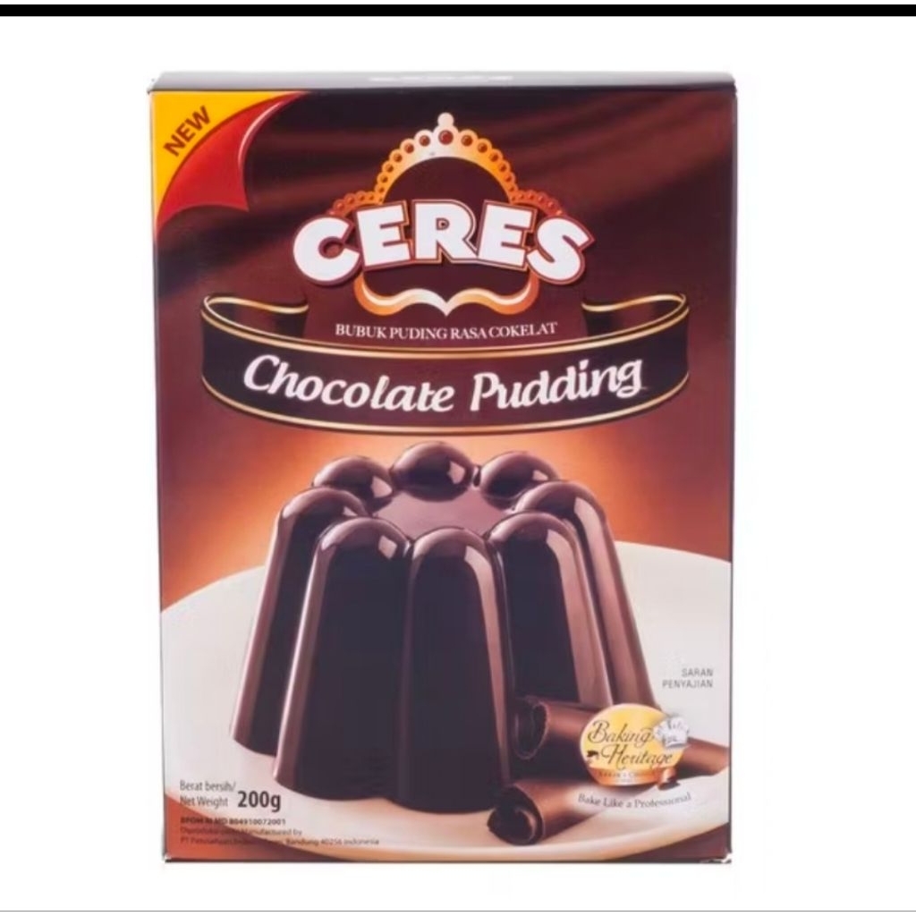 

CERES Chocolate Puding 200g exp Januari 2026