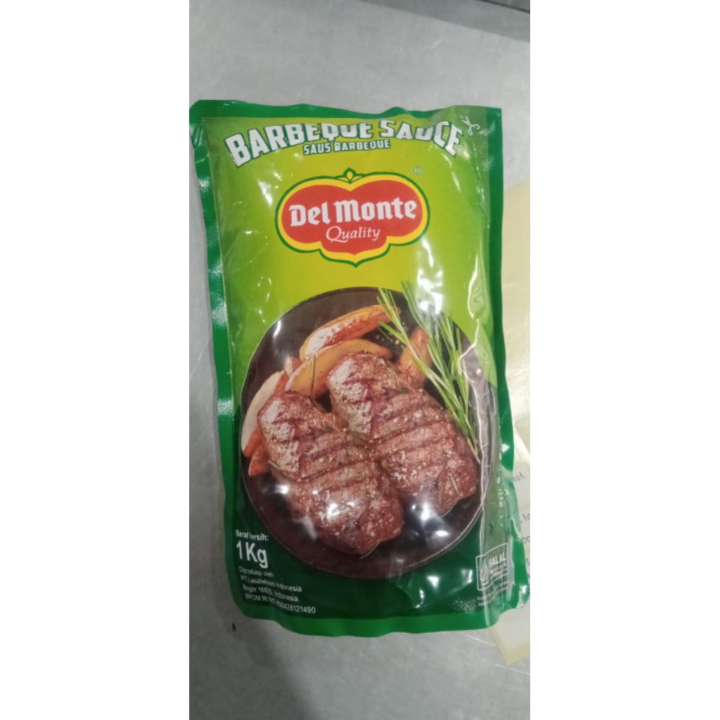 

Del Monte Barbeque Sauce 1kg – Saus Barbeque Kemasan Pouch