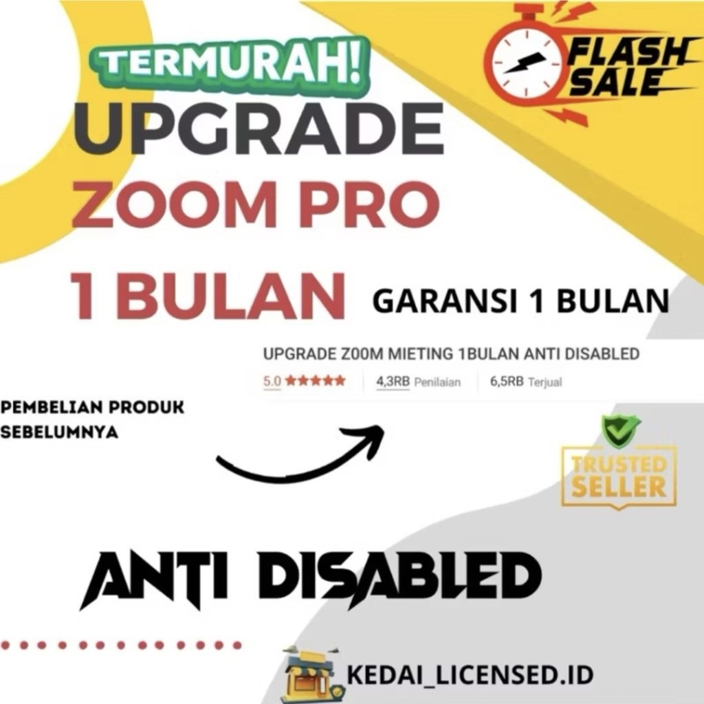 PALING MURAH SEWA ZOOM MEETING PRO 100,500,DAN 1000 PESERTA 1 HARI I 1 BULAN 1 TAHUN FULL GARANSI I 