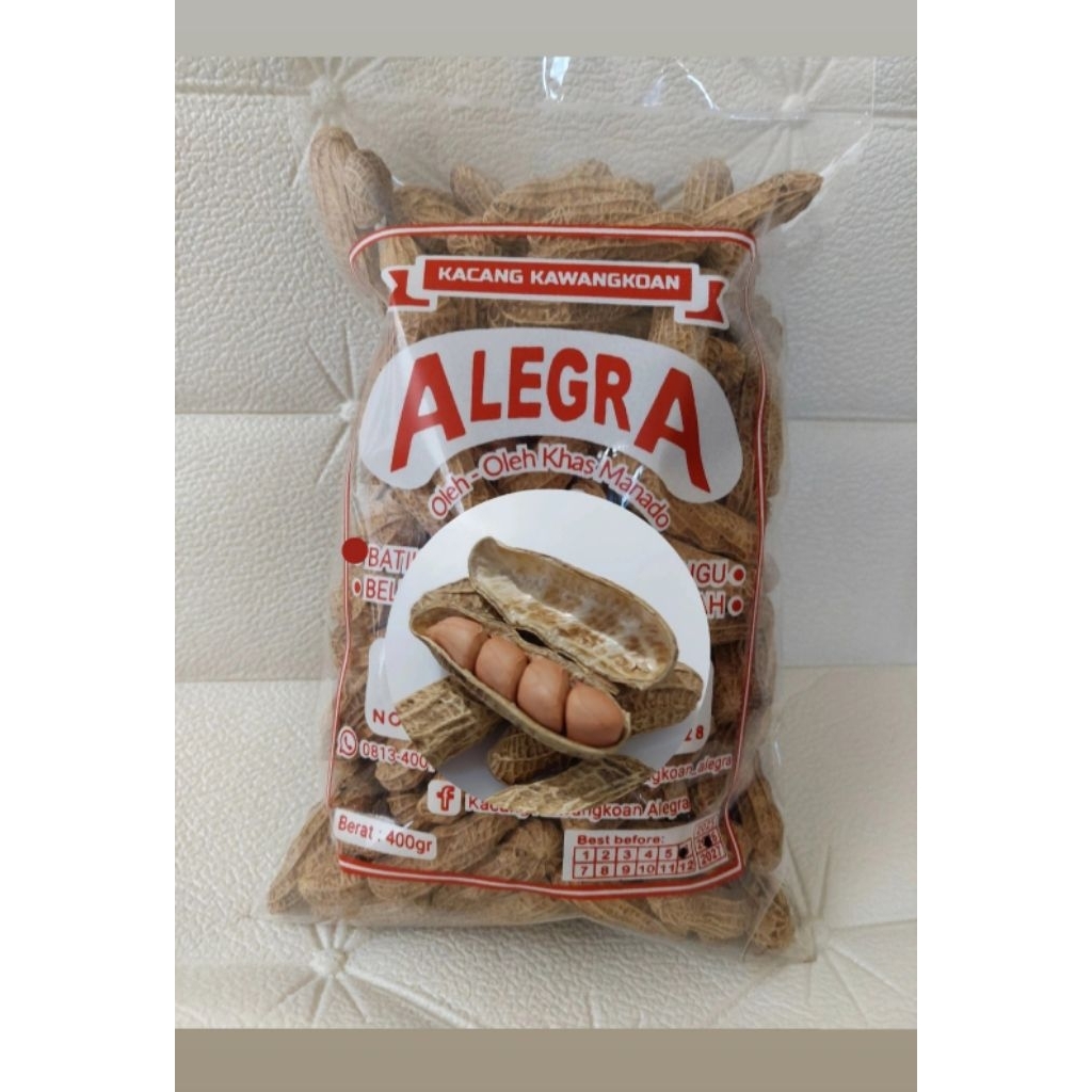

Kacang Kawangkoan Alegra Belimbing 400 gram