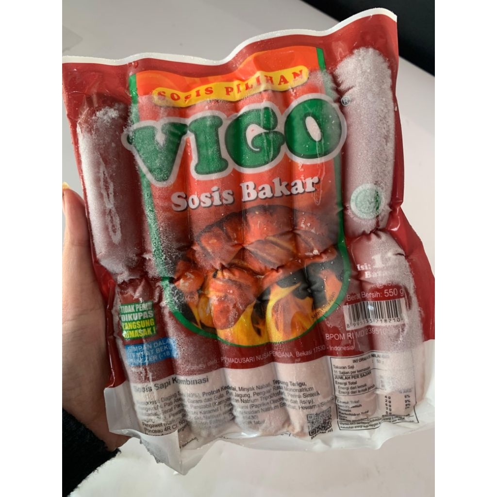 

Vigo sosis bakar uk 550 g