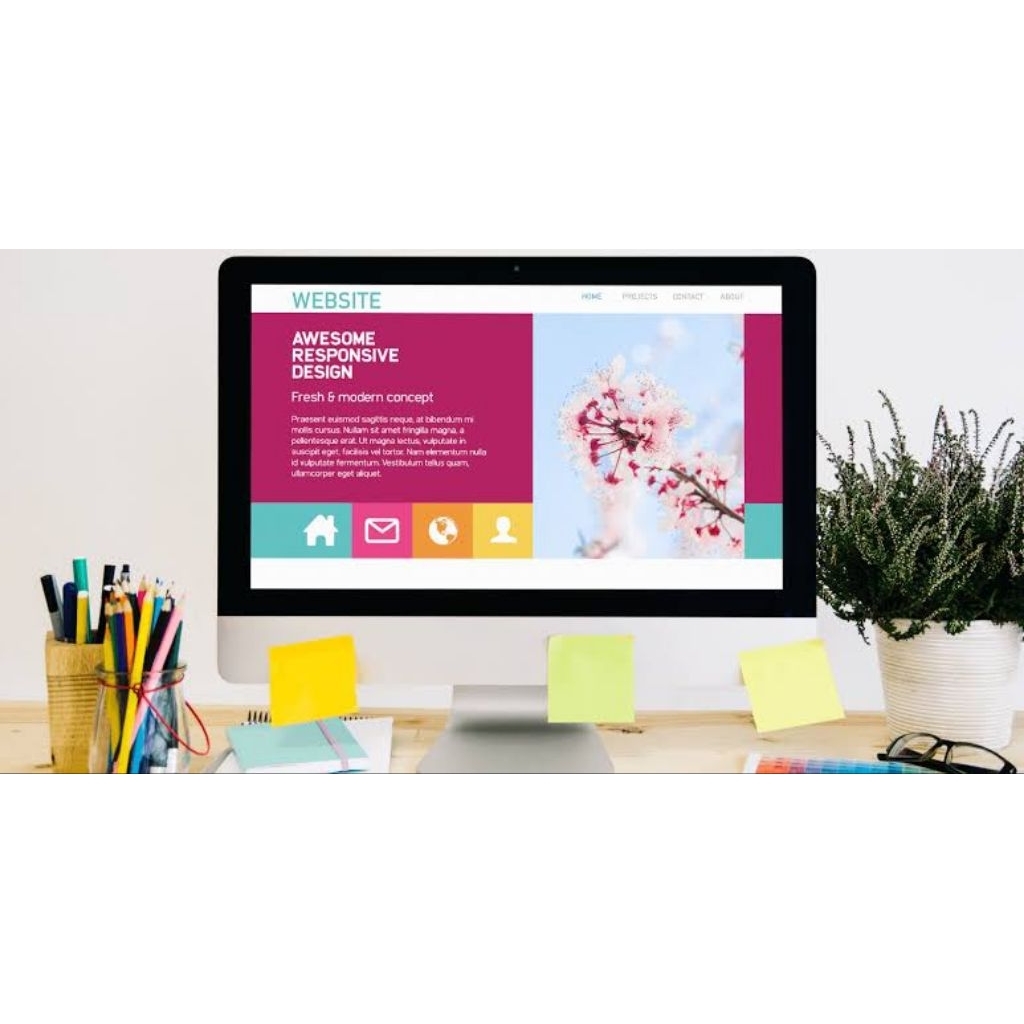 Jasa Pembuatan Website free domain dan hosting 1 Tahun termurah