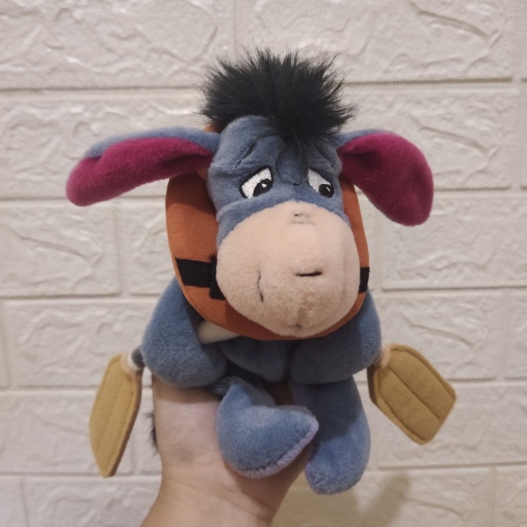 [Rare] Boneka Eeyore Disney Original Brand no boat