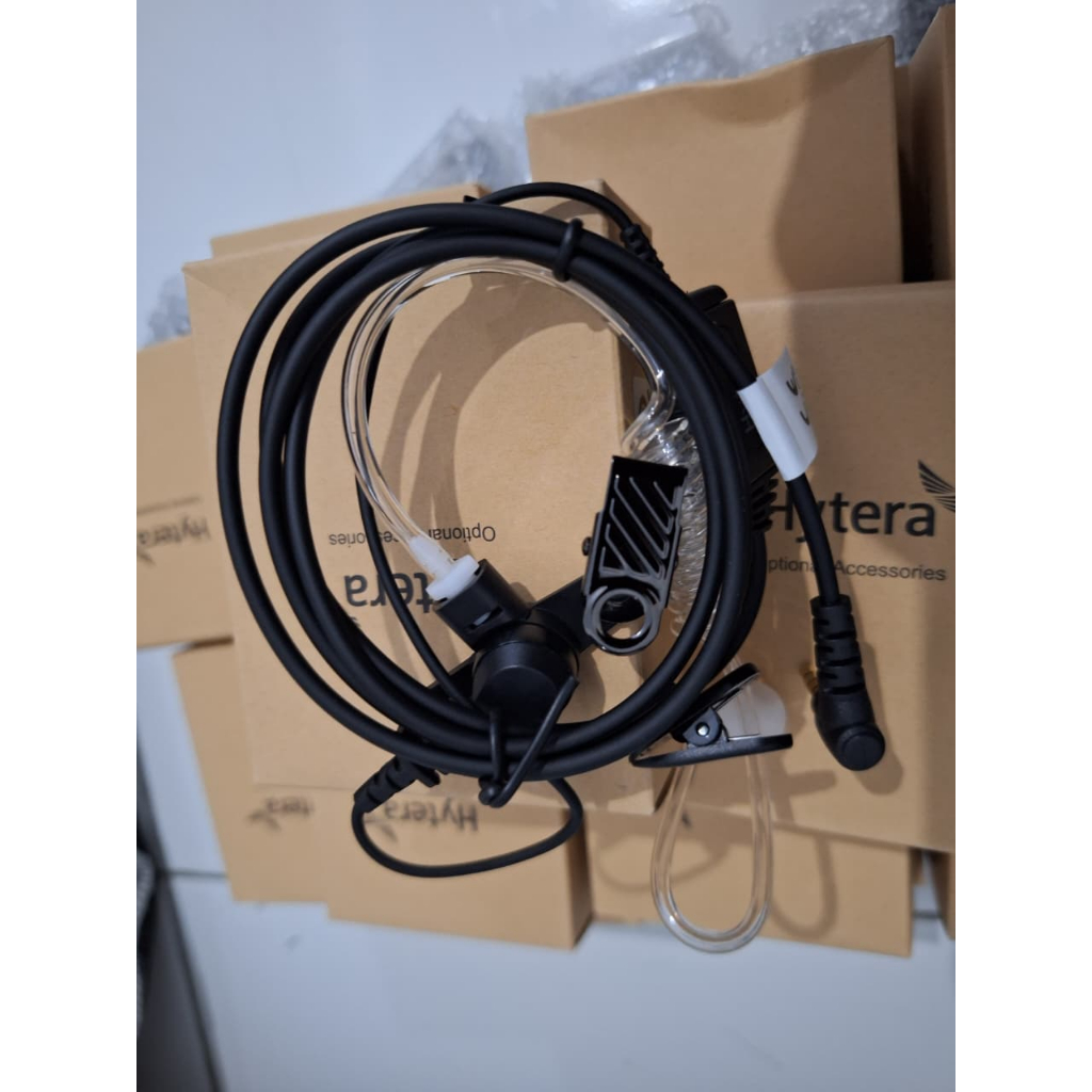 Handsfree Hytera PNC POC Kondisi Baru Headset Hytera Pnc380 dan Ear phone Hytera Poc pnc360  Origina