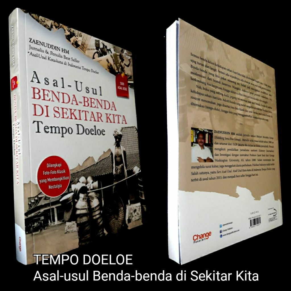 buku sejarah ASAL-USUL BENDA-BENDA DI SEKITAR KITA TEMPO DOELOE Zaenuddin HM