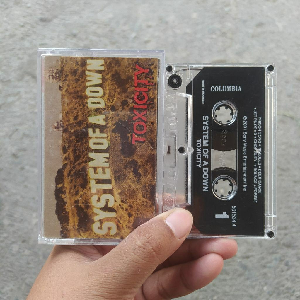 Kaset Pita Original System Of A Down - Toxicity