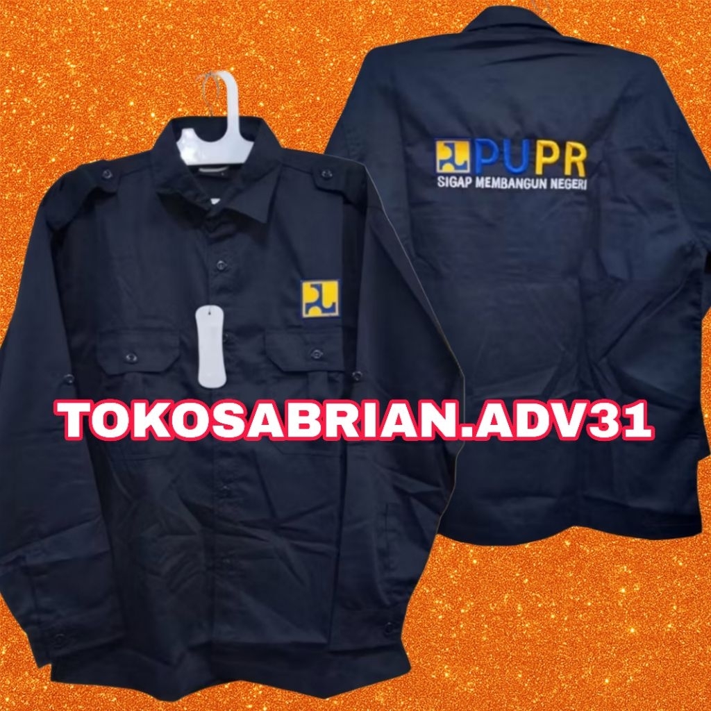 Kemeja PUPR Baju PUPR Seragam PUPR