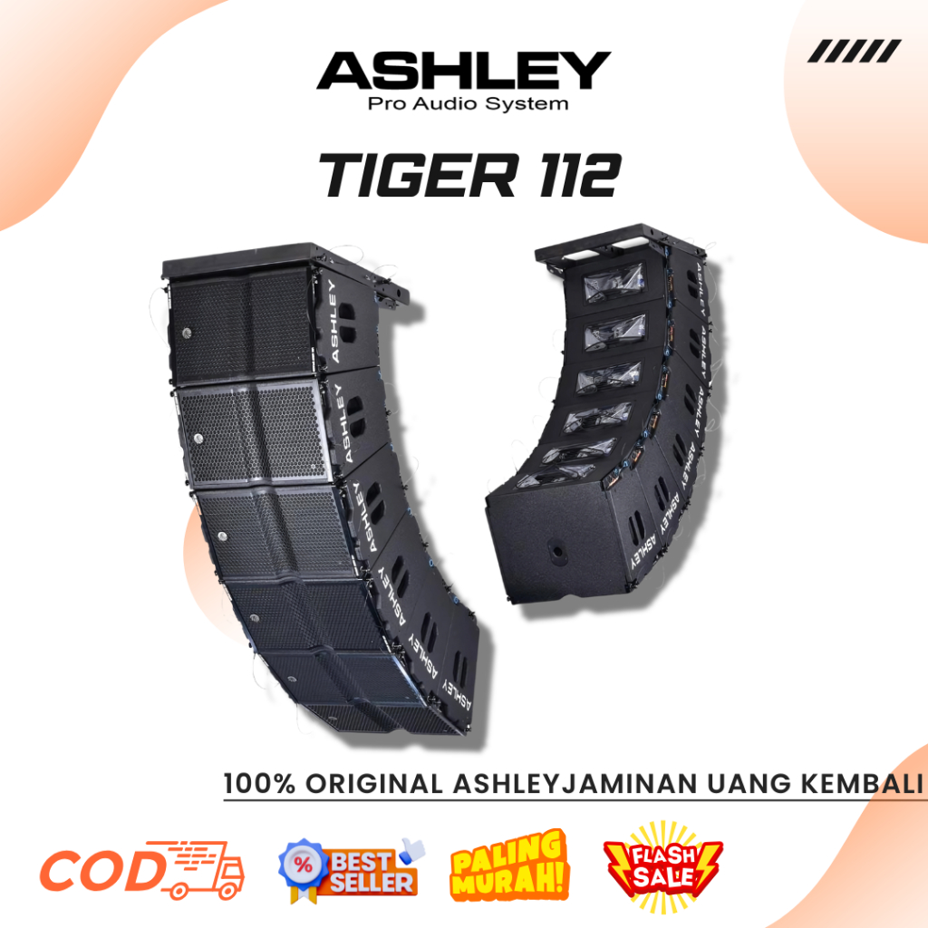Line Array Ashley Tiger 112 I Line Array Ashley Tiger 112 Professional 2Way Active Line Array