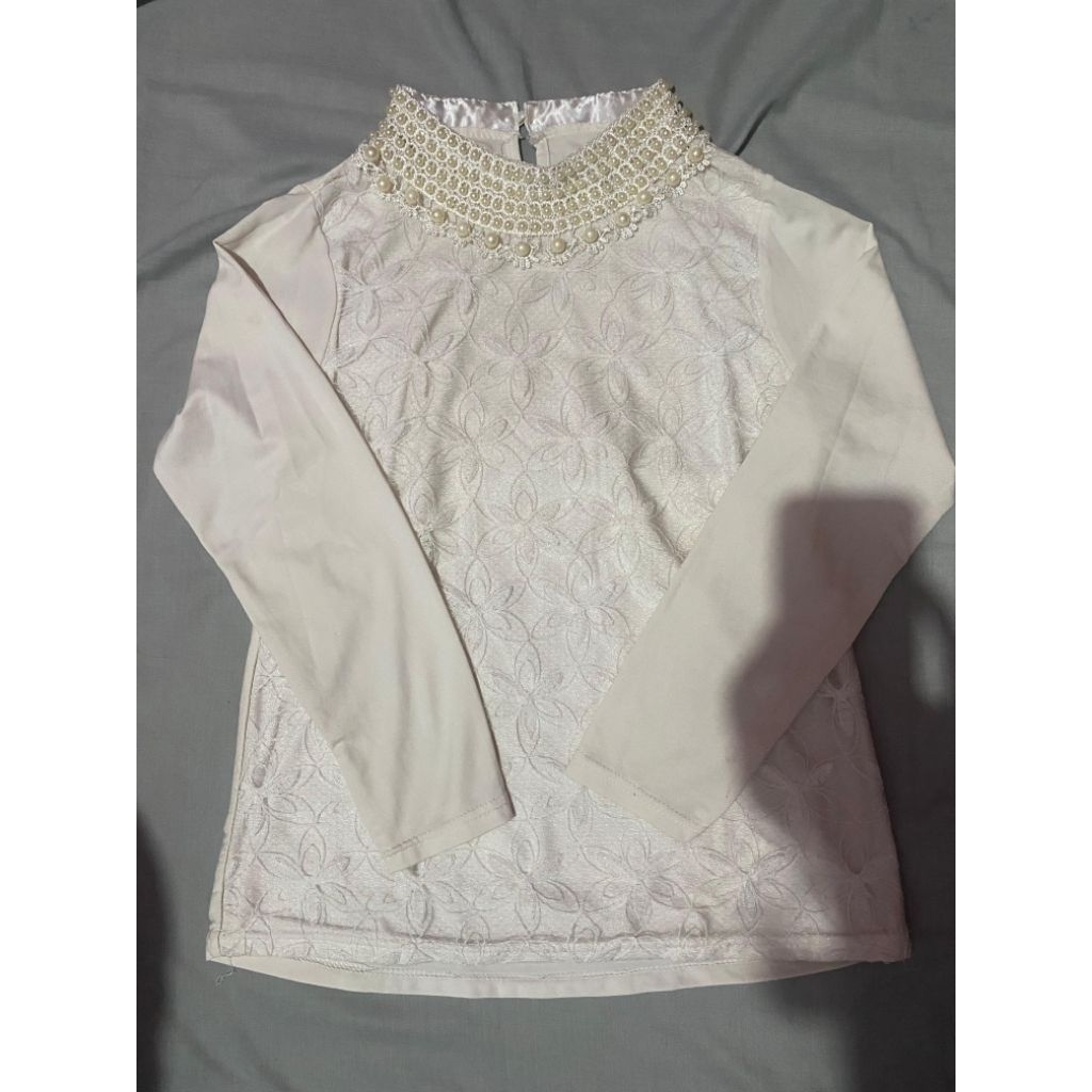 Blouse Brukat Korea