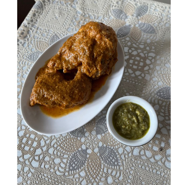 

Ayam Bakar Padang Sambal Ijo Pedas Frozen 4 Potong