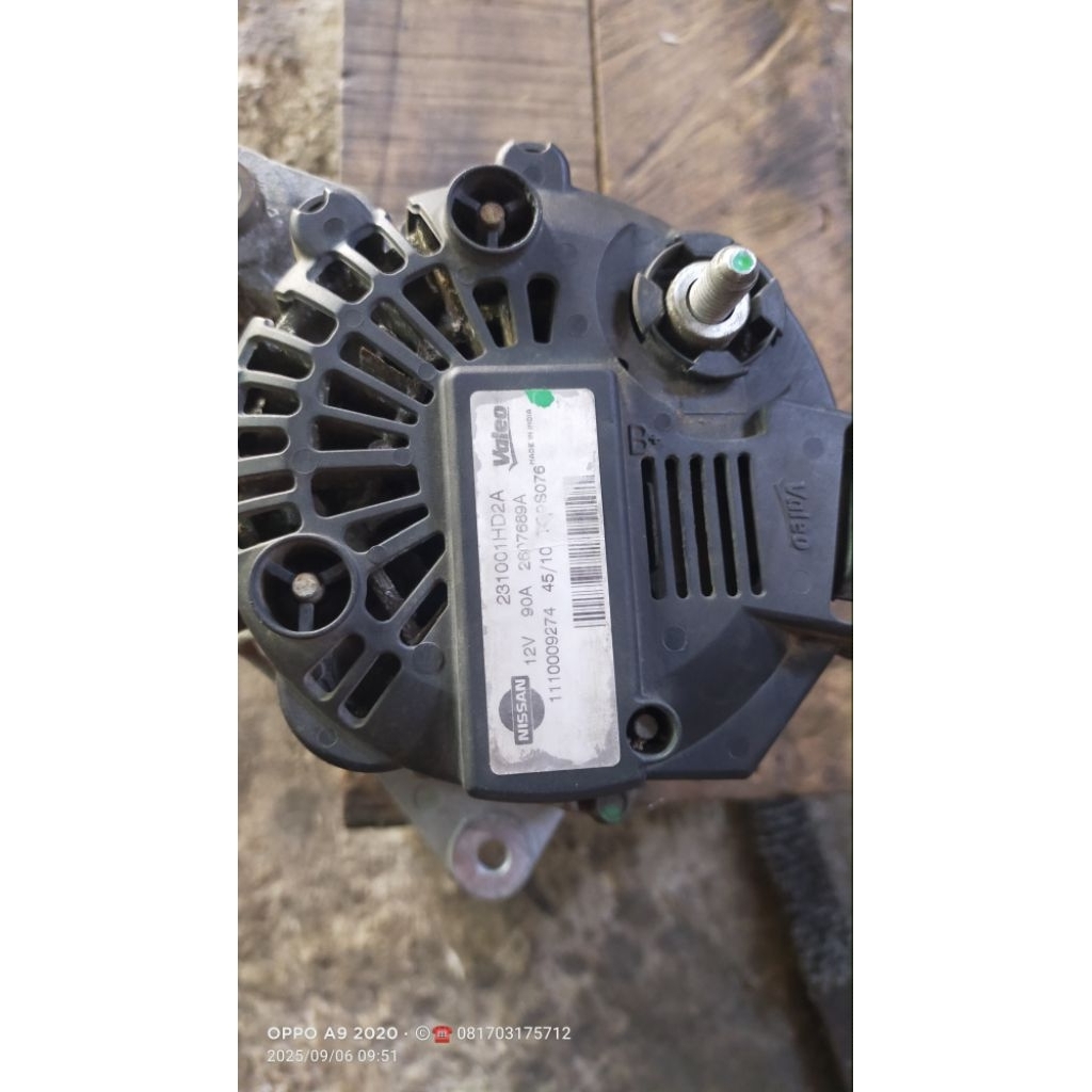Alternator dinamo charg Nissan march original