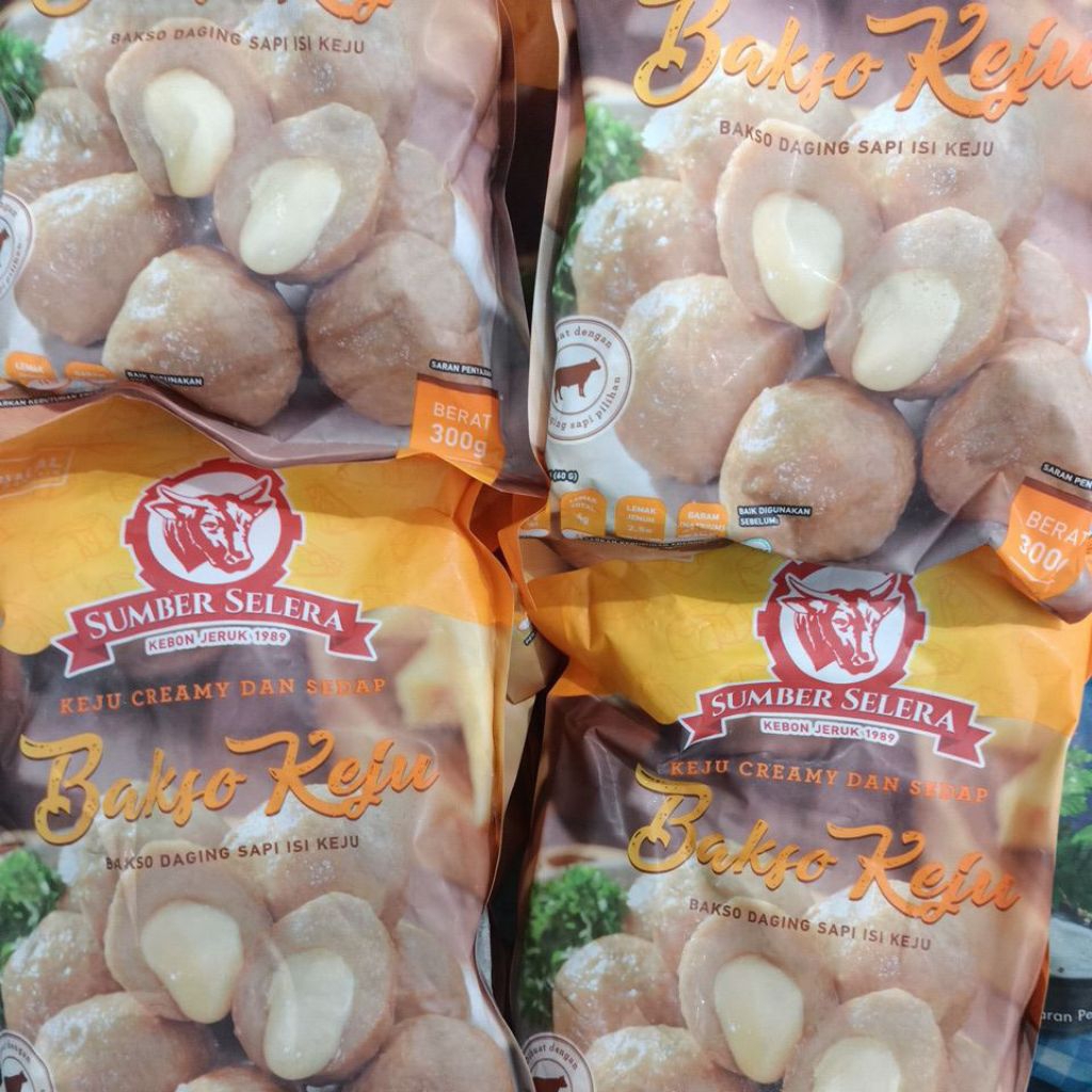 

BAKSO SAPI FILLING KEJU 300GR SUMBER SELERA