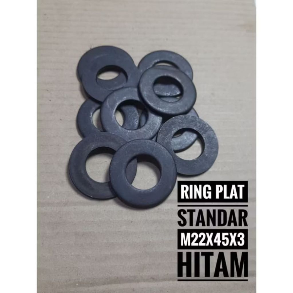 ring plat WP m22 ring plat 7/8 hitam