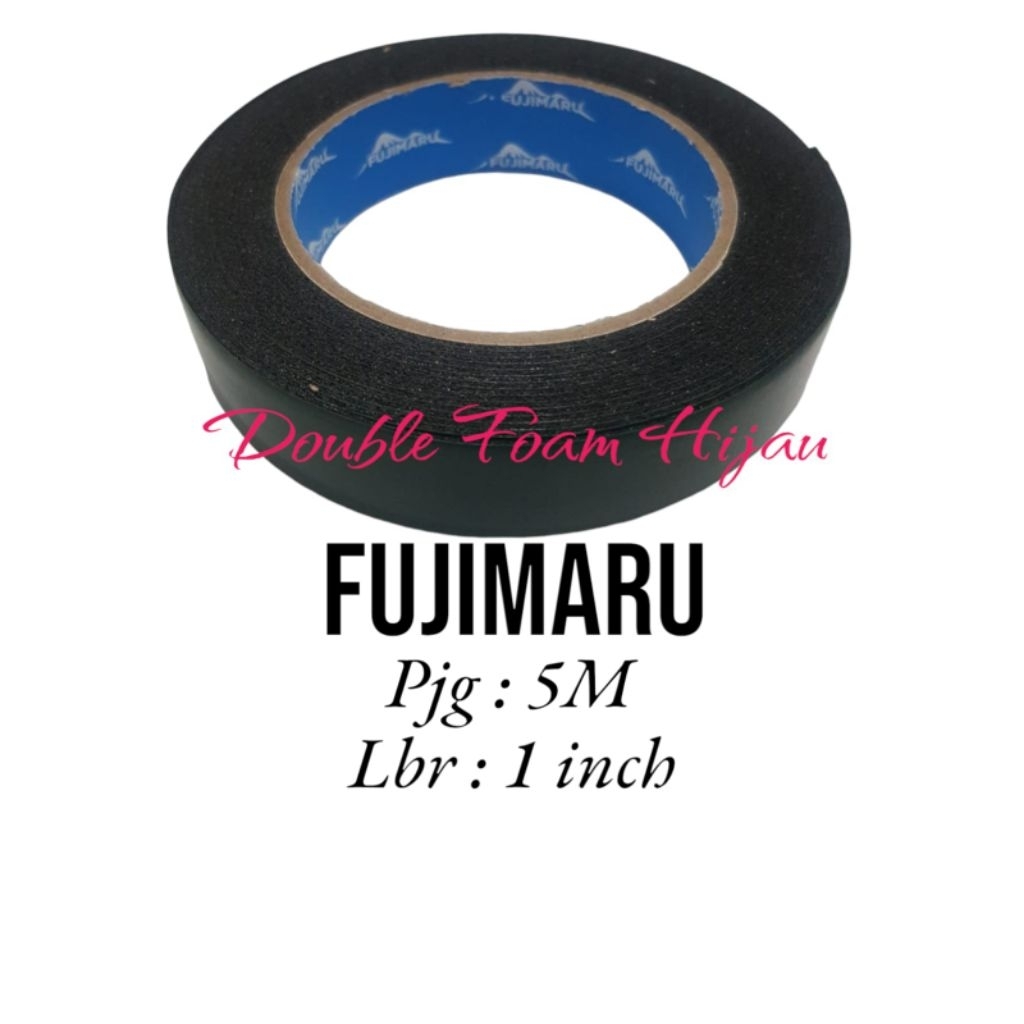 

Double foam Tape Hijau 1 inch x 5M
