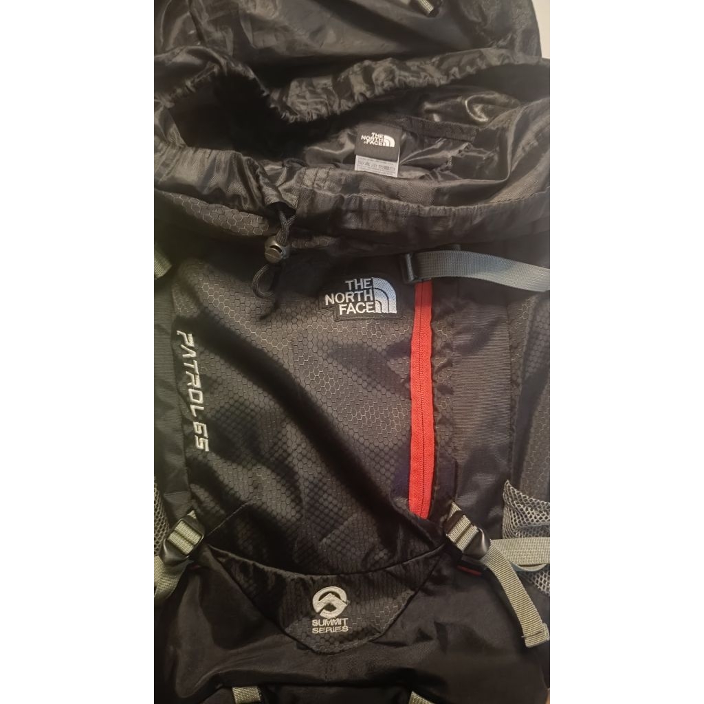 Carrier TNF Patrol 65L abu abu double frame second