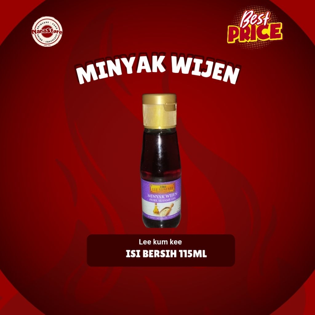 

Minyak wijen pure sesame lee kum kee 115ml