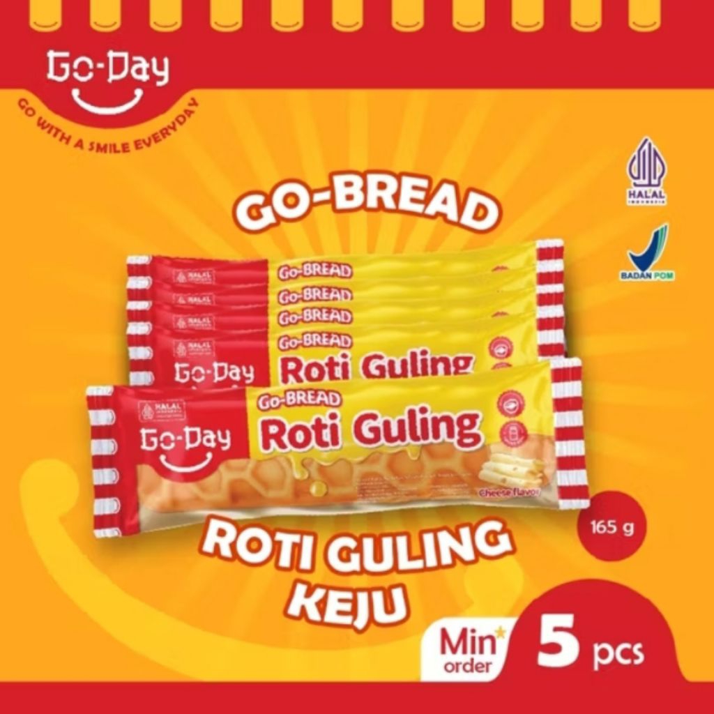 

go-day roti guling keju