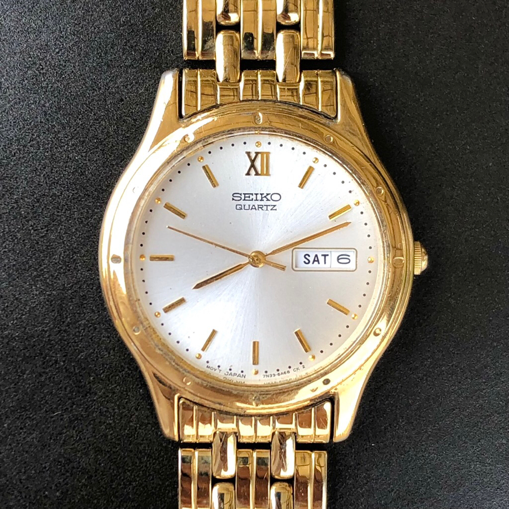 SEIKO QUARTZ ORIGINAL JAPAN | JAMTANGAN PRIA SEIKO | SEIKO ORIGINAL VINTAGE | SEIKO PRESIDENT WATCH 