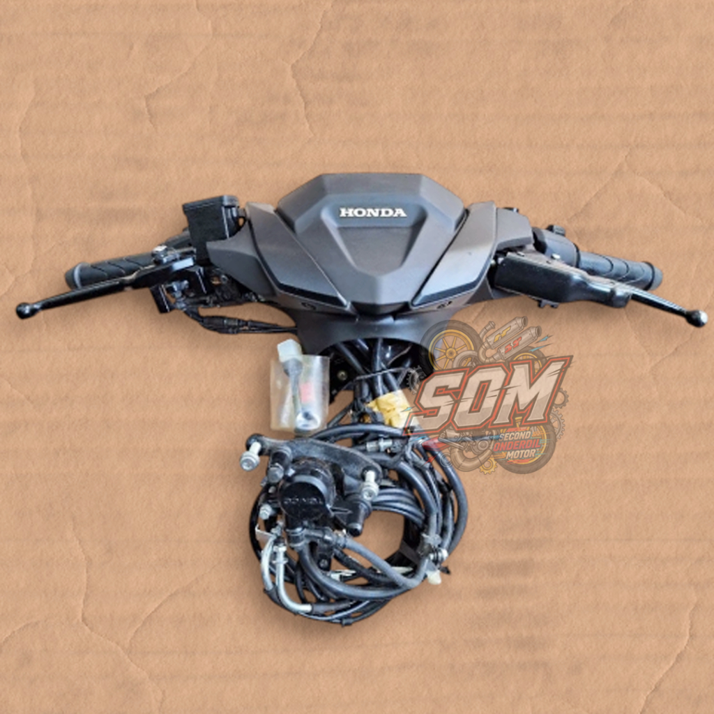 STANG BATOK DEPAN SPEEDOMETER FULLSET SYSTEM PENGEREMAN ALL NEW VARIO 160 TYPE CBS ORIGINAL