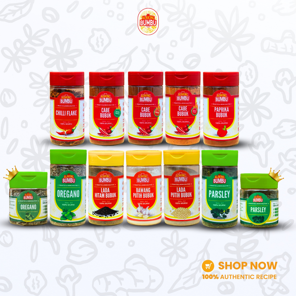 

ALAKINGBUMBU Bumbu Rempah All Varian Kemasan Botol