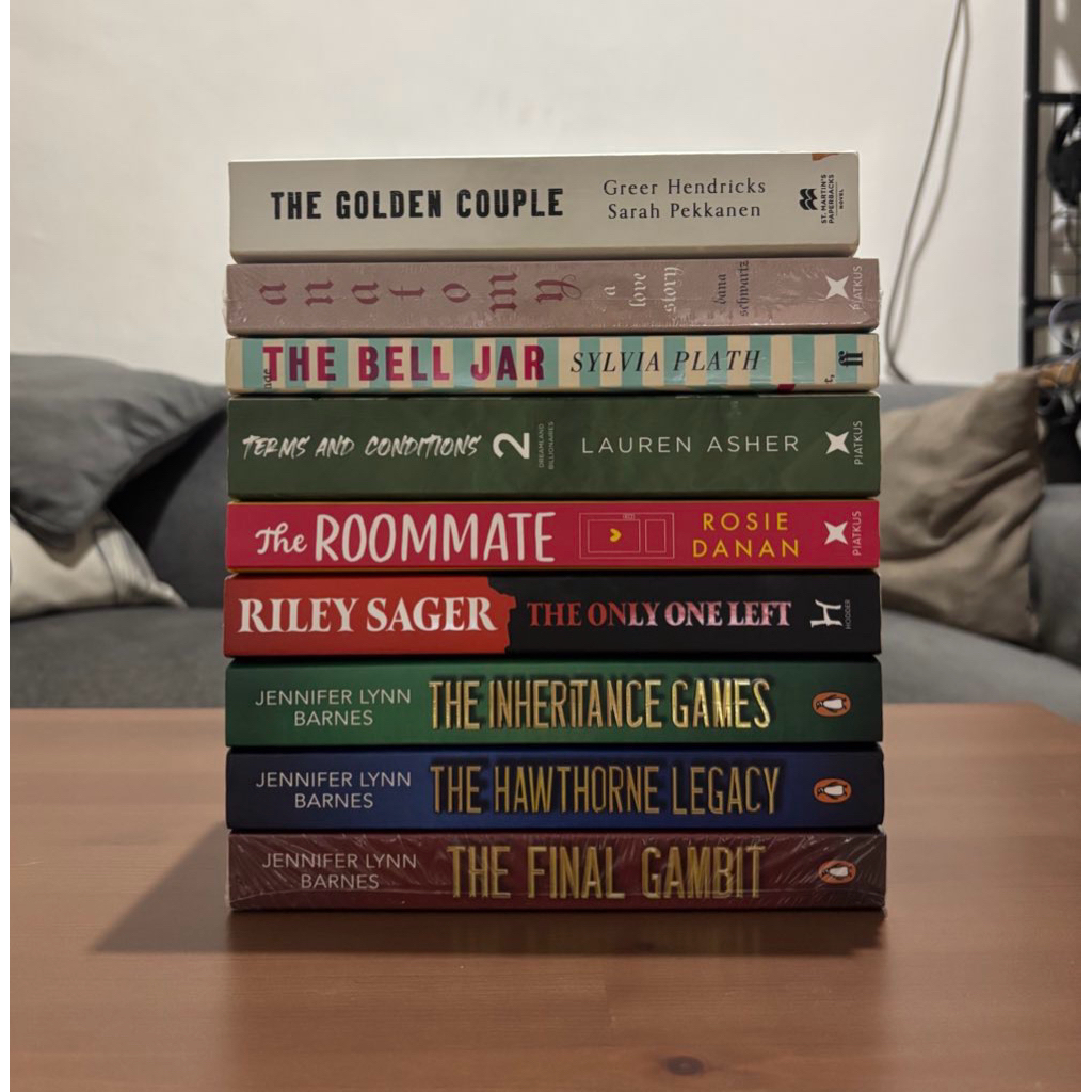 Preloved Buku Import - The Inheritance Games Series - The Only One Left - The Golden Couple - Bell J