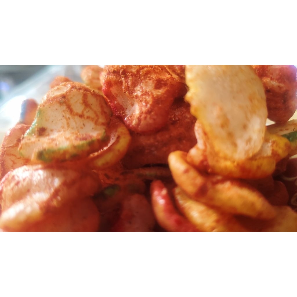 

Krupuk Seblak Pedas kemasan 50gram