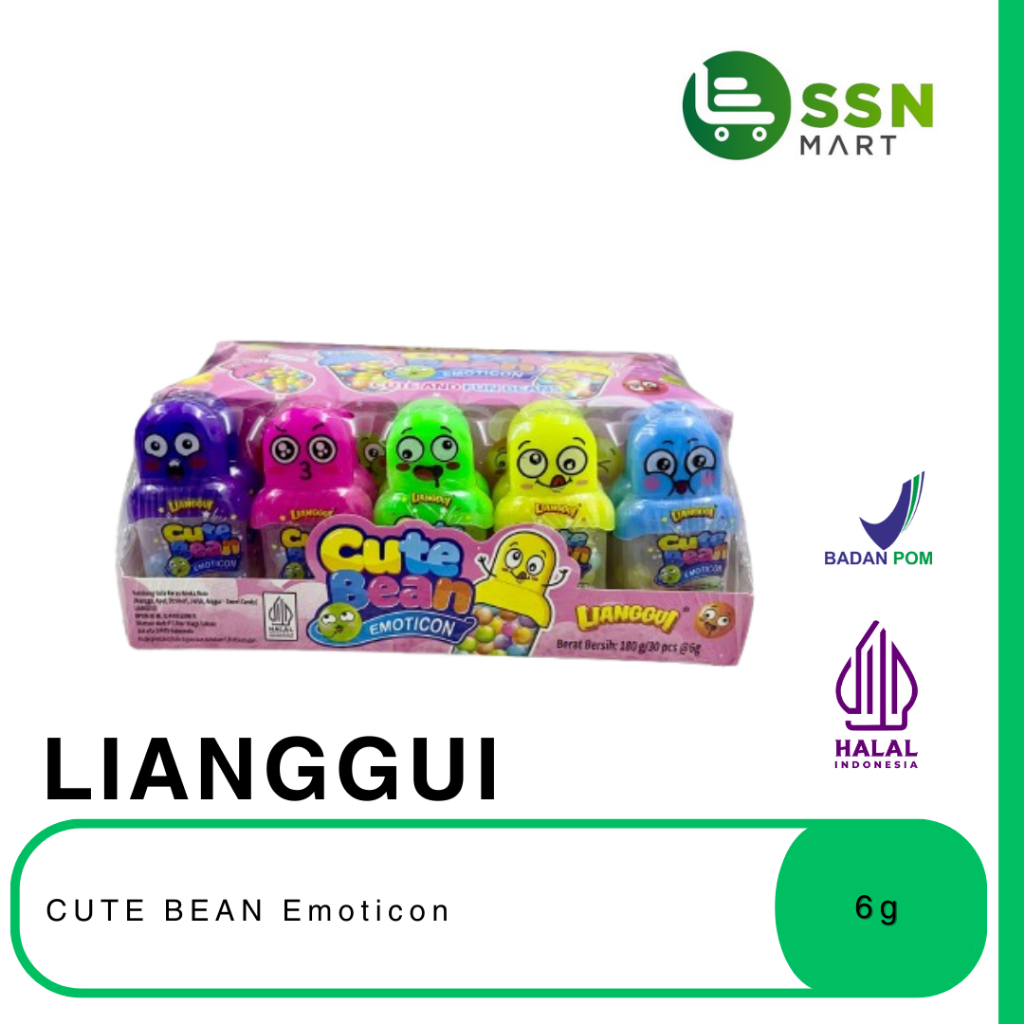 

SSNMart Lianggui CUTE BEAN Emoticon