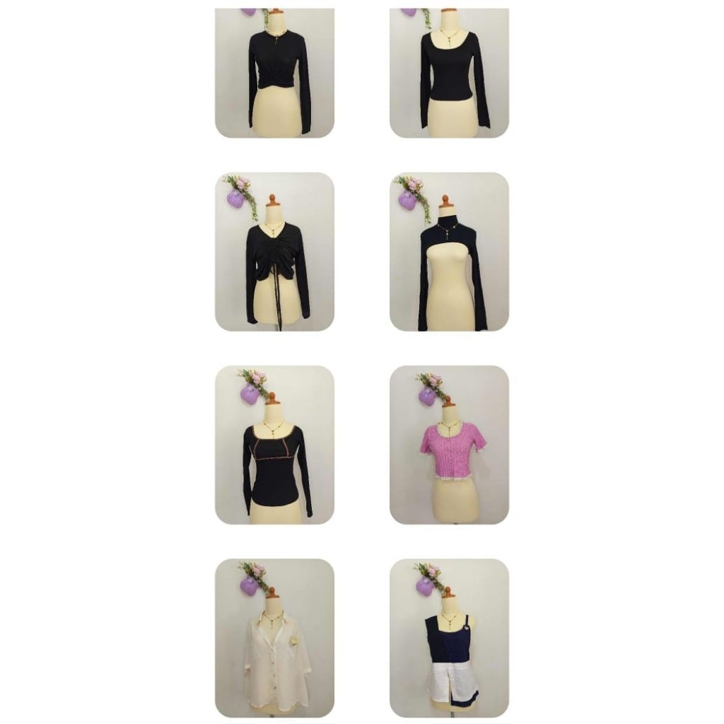 Baju Croptop Gemeshh Twinkle by Kyra